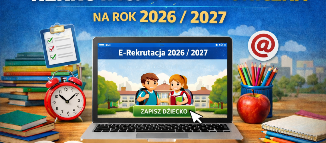 Rekrutacja elektroniczna na rok szkolny 2026/2027